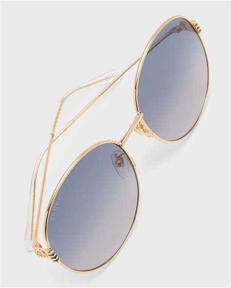 Gucci GG1281SK Round Sunglasses 